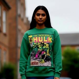 Marvel Comics Vibrant Green Apparel